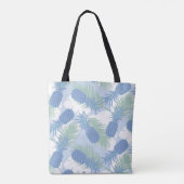 Tropisch anananaseppatroon tote bag (Achterkant)