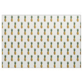 Tropisch anananaseppatroon wit stof (Yard (91,4 cm))