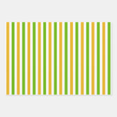 Tropisch anananassapier, set van 3 inpakpapier vel (Voorkant 3)