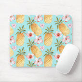 Tropisch anananassenontwerp muismat (Met muis)