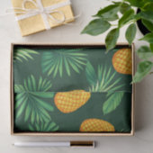Tropisch Ananas Bladeren Patroon Tissuepapier (Geschenk)