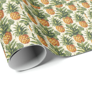 Tropisch Ananas Cadeaupapier Inpakpapier