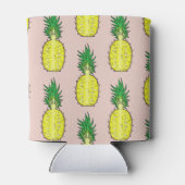 Tropisch Ananas Meisje-uitstapje Feest Blikjeskoeler (Achterkant)
