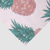 Tropisch Ananas Patroon Tissuepapier (Detail)