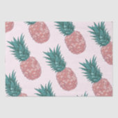 Tropisch Ananas Patroon Tissuepapier (Voorkant)