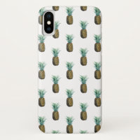 Tropisch Ananas-waterverfschilderij