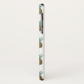 Tropisch Ananas-waterverfschilderij Case-Mate iPhone Case (Achterkant/links)