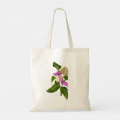 Tropisch anthurium bloemen boeket. tote bag (Achterkant)