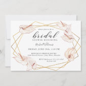 Tropisch Anthurium Bloemen Vrijgezellenfeest Kaart (Voorkant)