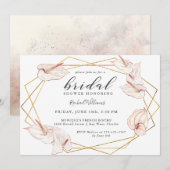 Tropisch Anthurium Bloemen Vrijgezellenfeest Kaart (Voorkant / Achterkant)