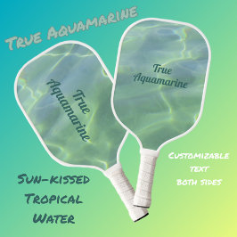 Tropisch Aquamarine Water  Pickleball Paddle