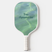 Tropisch Aquamarine Water  Pickleball Paddle (Voorkant)