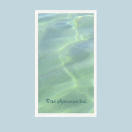 Tropisch Aquamarine Water  Servet