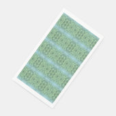 Tropisch Aquamarinewater Servet (Hoek)