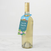 Tropisch Australië Kakadu Geïnspireerd Flessenhanger (Schuin)