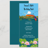 Tropisch Australië Kakadu Geïnspireerd Kaart (Voorkant / Achterkant)