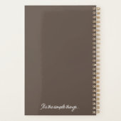 Tropisch avontuur wacht op kleine planner (Achterkant)