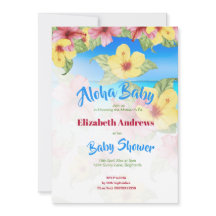 Tropisch Baby shower Beach Aloha