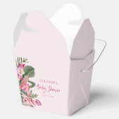 Tropisch Baby shower Bedankdoosjes (Geopend)