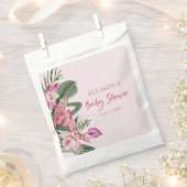 Tropisch Baby shower Bedankzakje (Geknipt)