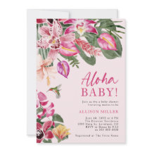 Tropisch Baby shower