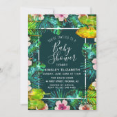 Tropisch Baby shower Kaart (Voorkant)