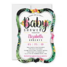 Tropisch Baby shower, Luau