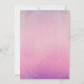 Tropisch Baby shower van de Waterverf van ananas Kaart (Achterkant)