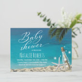 Tropisch Baby shower van doornhaai Kaart (Staand voorkant)