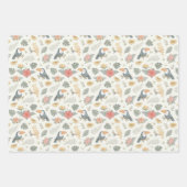Tropisch babyshower-inpakpapier vellen (Voorkant 3)