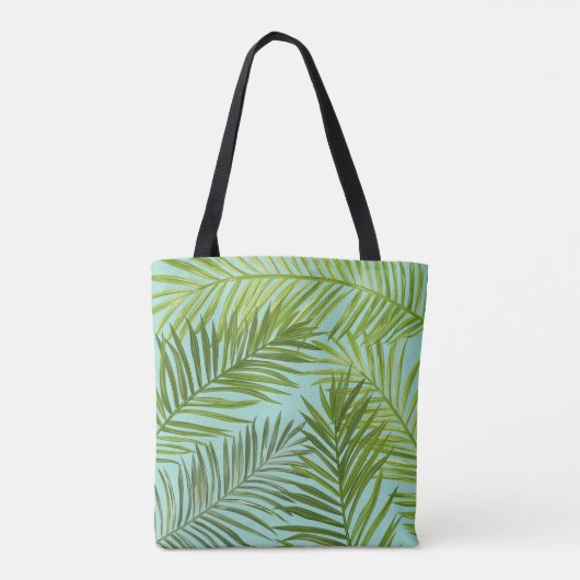 Tropisch Bachelorette Luau Pineapple Flowers Tote Bag (Achterkant)