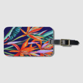 Tropisch bagagelabel (Voorkant (horizontaal))