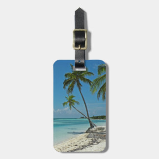 Tropisch Bagagelabel strand