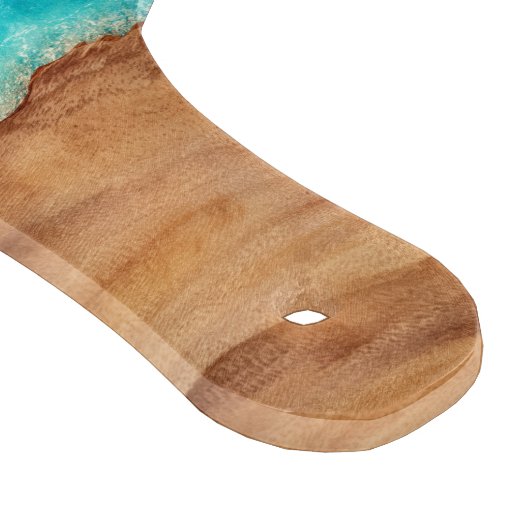 Tropisch bakhuis voor hout en water snijplank (Hoek)