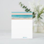 Tropisch balkmonogram, speciaal gepersonaliseerd p (Staand voorkant)