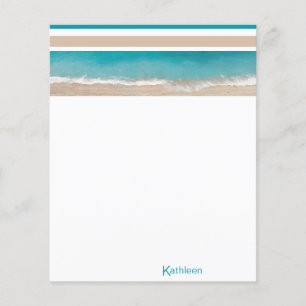 Tropisch balkmonogram, speciaal gepersonaliseerd p