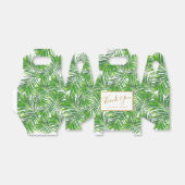 Tropisch balkpalm laat Griekenland over Bedankdoosjes (Uitgevouwen)