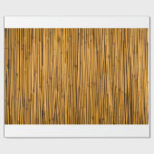 Tropisch Bamboe Achtergrond Tropisch eiland Blank Cadeaupapier (Vlak)
