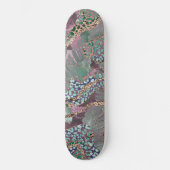 Tropisch Batik Dier Glitter Glam 2 Persoonlijk Skateboard (Voorkant)