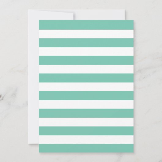 Tropisch BBQ-Baby shower Kaart (Achterkant)