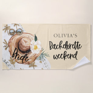 Tropisch Beach Bachelorette Weekend Beach Towel Strandlaken