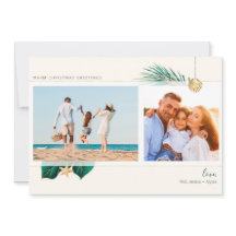 Tropisch Beach Green Gold Greenery 2-foto