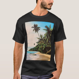 Tropisch Beach Jah Sunny Arts Design T-shirt