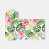 tropisch bedankdoosjes (Uitgevouwen)