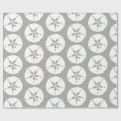 Tropisch bediende en dollars gepatterd cadeaupapier (Vlak)