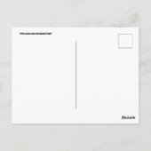 TROPISCH BEDRIJF SUNSET BRIEFKAARTEN (Achterkant)