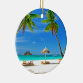 TROPISCH BEELD WENS U HIER HET AANGEPASTE BRIEFKAA KERAMISCH ORNAMENT (Rechts)