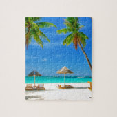 TROPISCH BEELD WENS U HIER HET AANGEPASTE BRIEFKAA LEGPUZZEL (Verticaal)