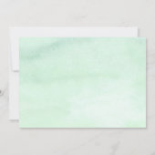 Tropisch beendermeel Waterverf Sweet 16 Kaart (Achterkant)