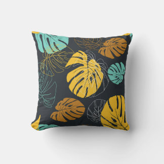 Tropisch behangpatroon kussen